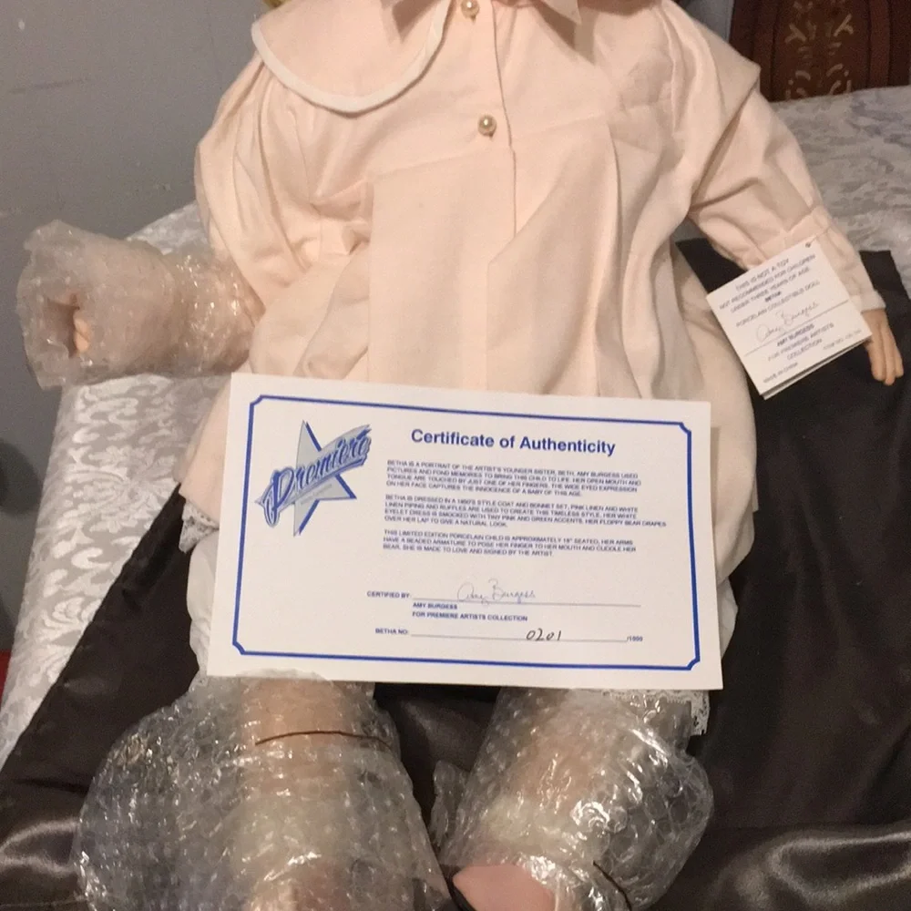 Amy Burgess Porcelain Doll